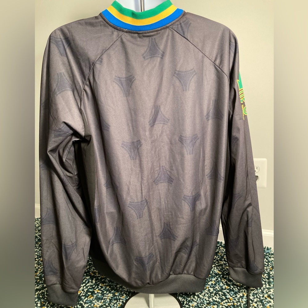 Adidas Men’s Brazil Track Jacket - 2XL - NWT - Picture 7 of 11